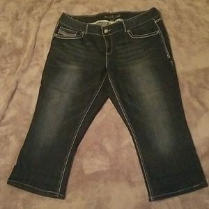 Maurices Plus Size Denim Capris