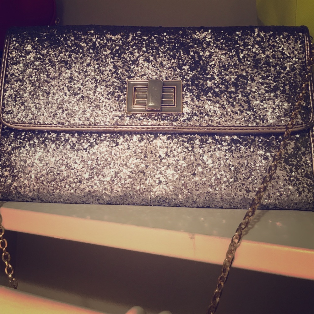 Sparkle Shoulder Bag or Clutch