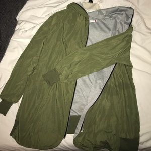 Green Bomber Jacket