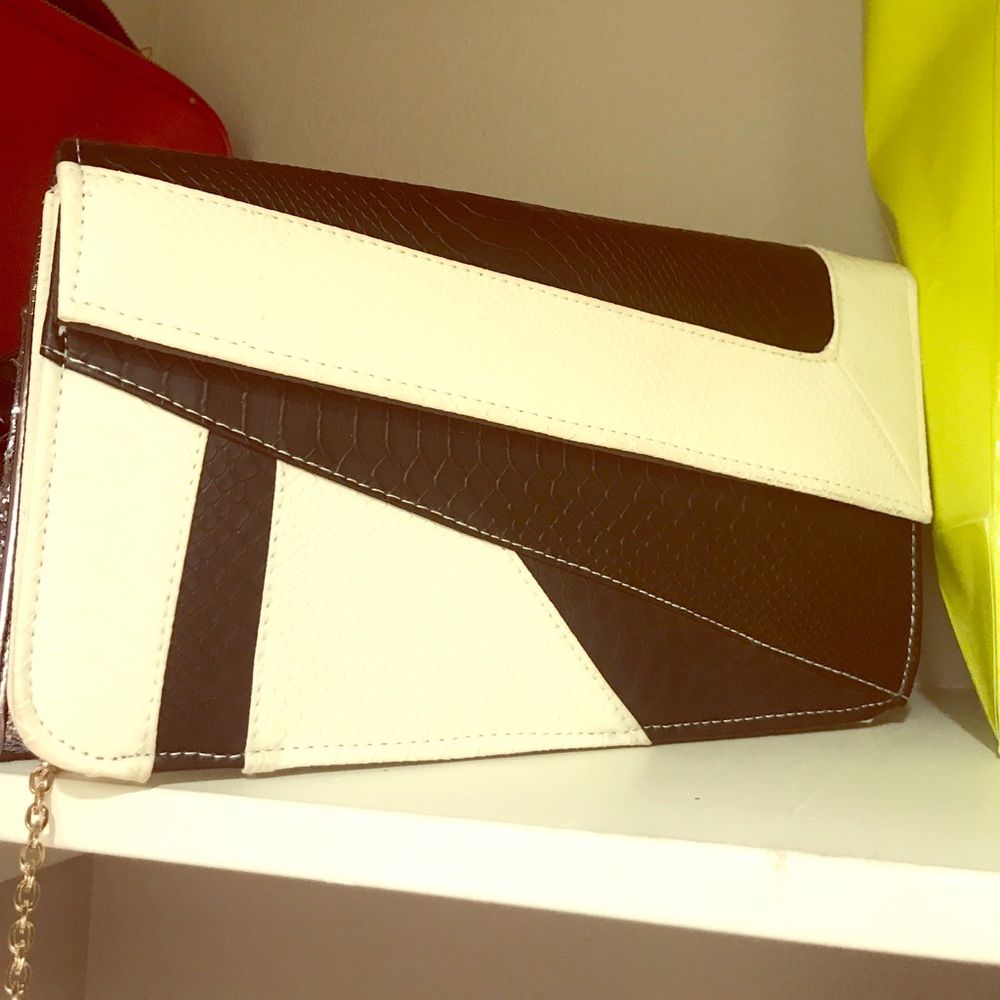 Black and White Clutch