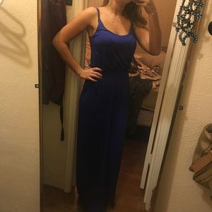 Blue maxi dress from Nordstrom
