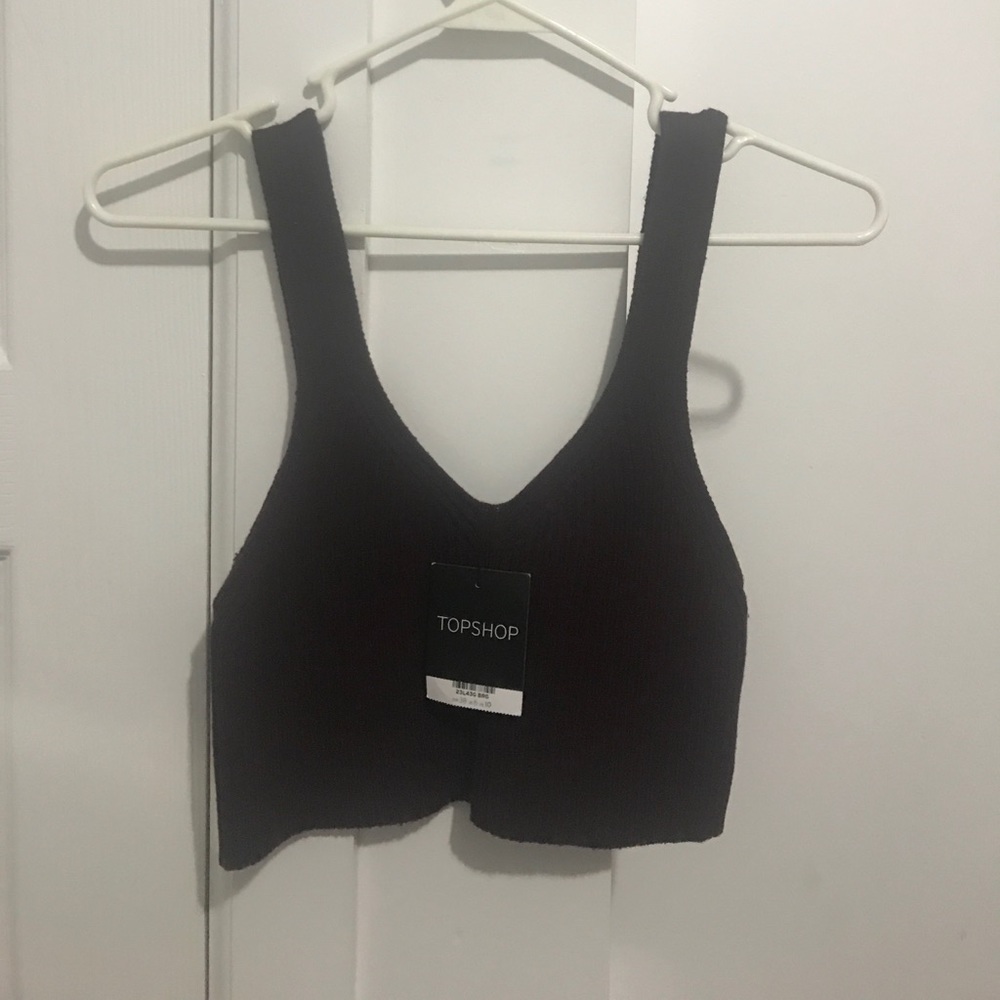 Beautiful Topshop knit crop top
