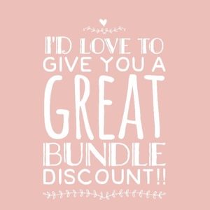 BUNDLE AND SAVE!