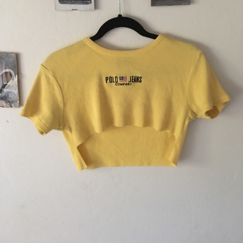 Polo Jeans Co. Ralph Lauren Cropped Shirt