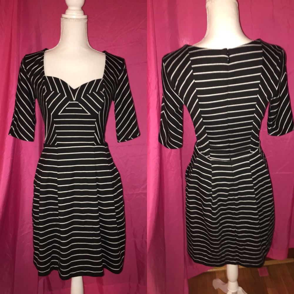 Bebe striped dress
