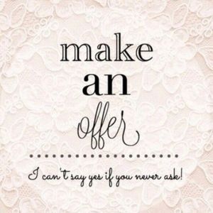 ALL REASONABLE OFFERS ACCEPTED!