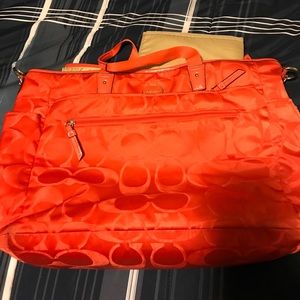 Coach Authentic Diaper Bag