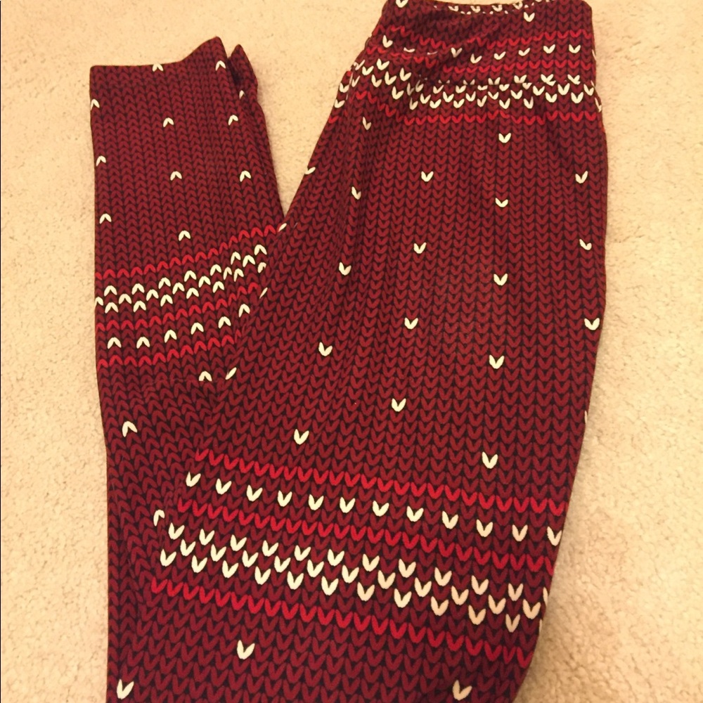 VGUC OS LuLaRoe Leggings