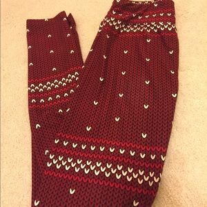 VGUC OS LuLaRoe Leggings