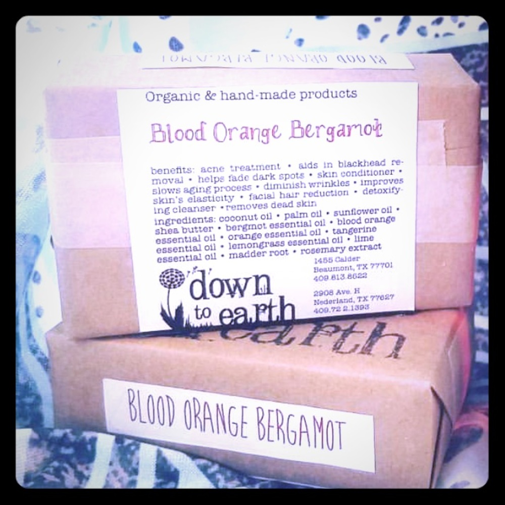 Blood orange bergamot bathing bar