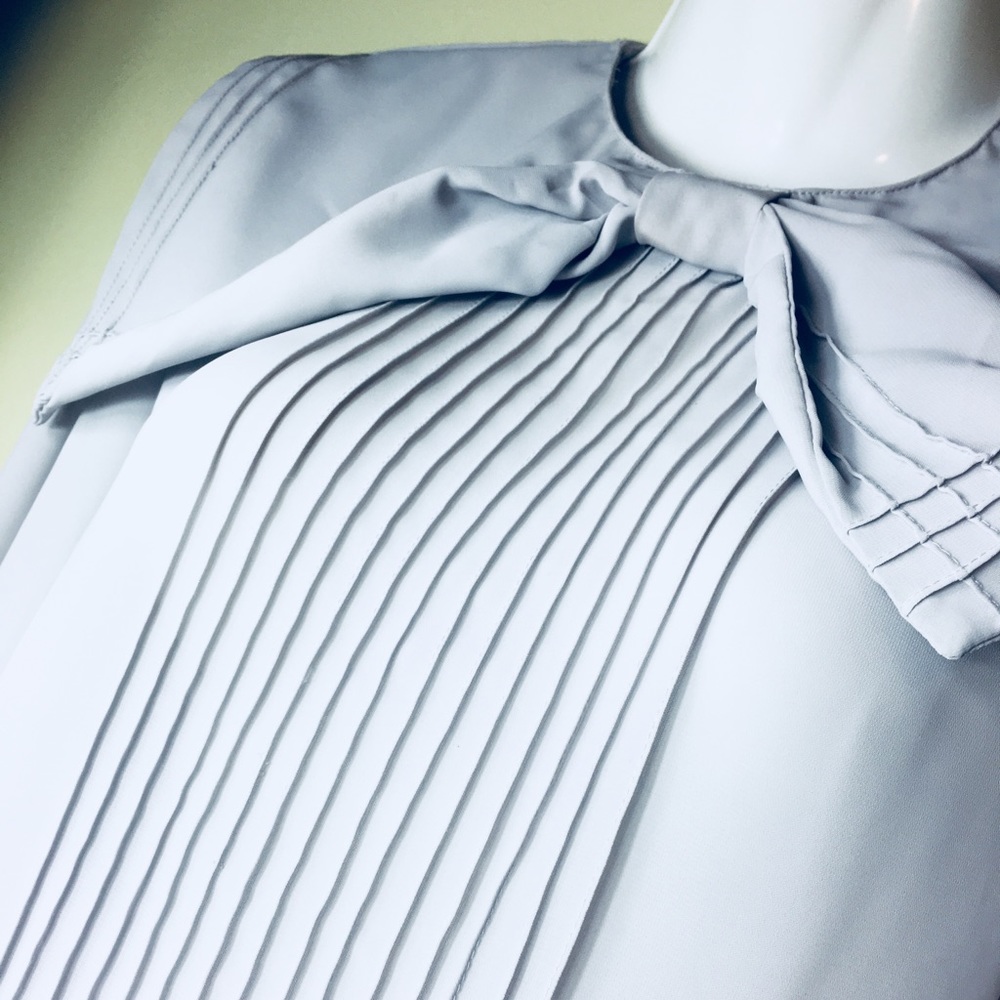 VTG Sheer Secretary Blouse