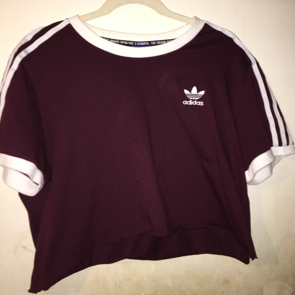 Adidas crop tee