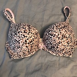 Leopard VS Push-up Bra