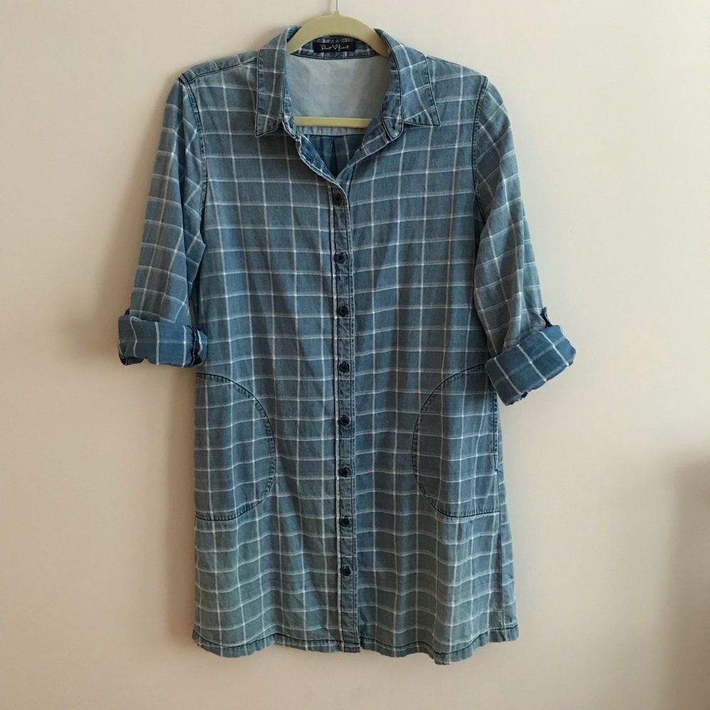 Denim Shirt Dress/Tunic