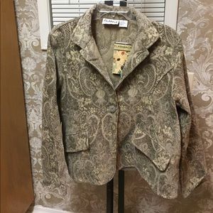 Multicolored Patterned Blazer