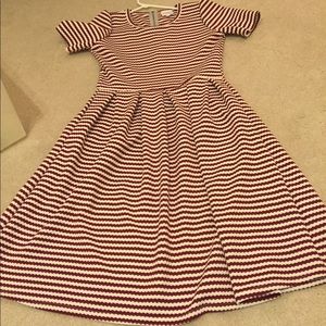 EEEUC LuLaRoe Amelia Dress.