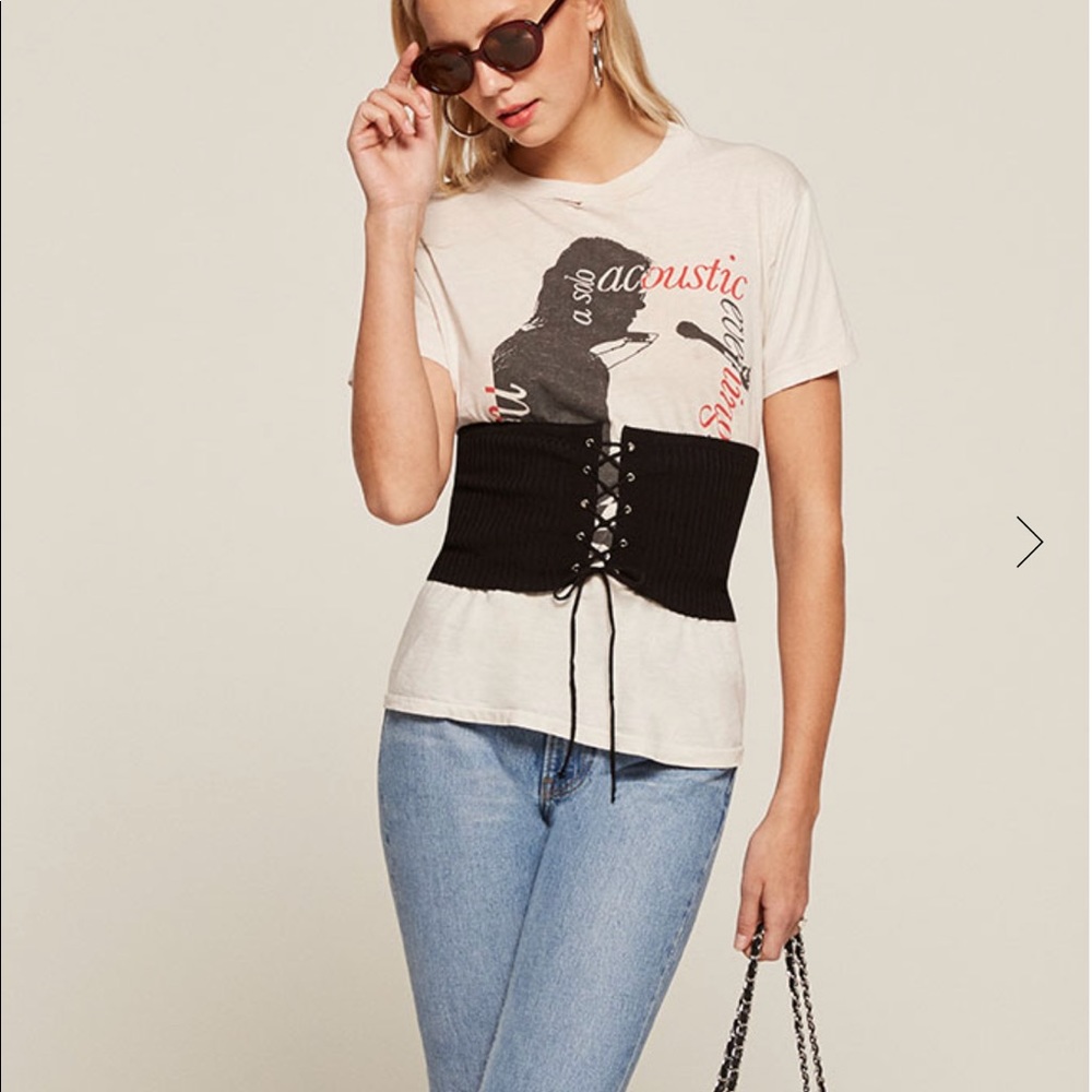 Reformation Cynthia corset