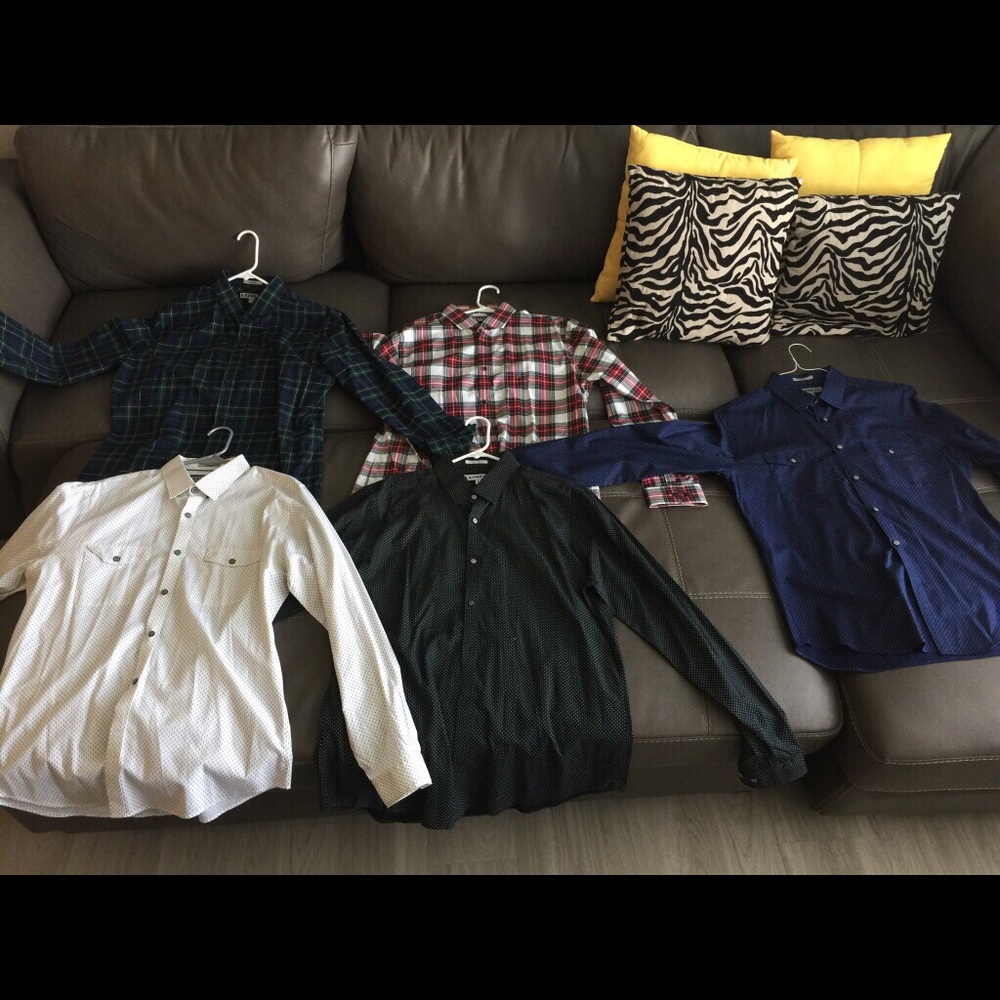 Men's express shirts size Large