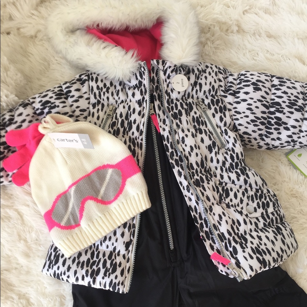 NWT 3T 2-PC Snow Suit & FREE GIFT!