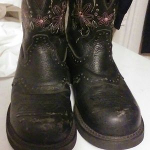 Justin's steal toed boots