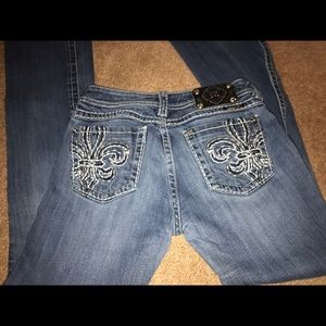 Miss me jeans size 28, boot cut