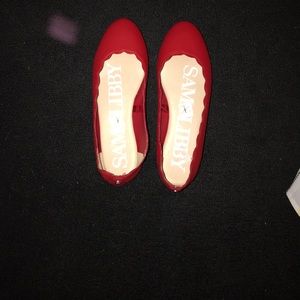 Red Flats Size 7.5