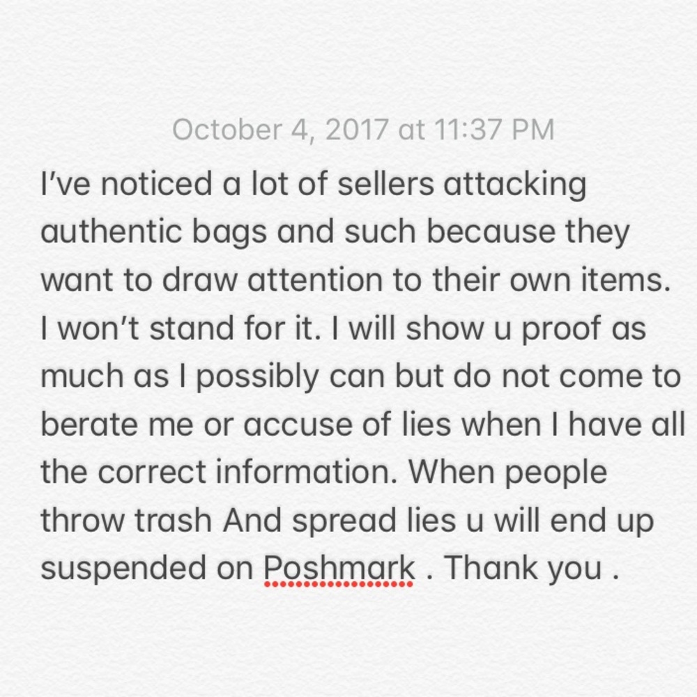 Poshmark notification