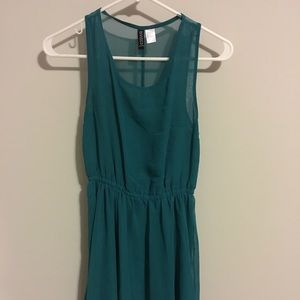 Boutique teal dress