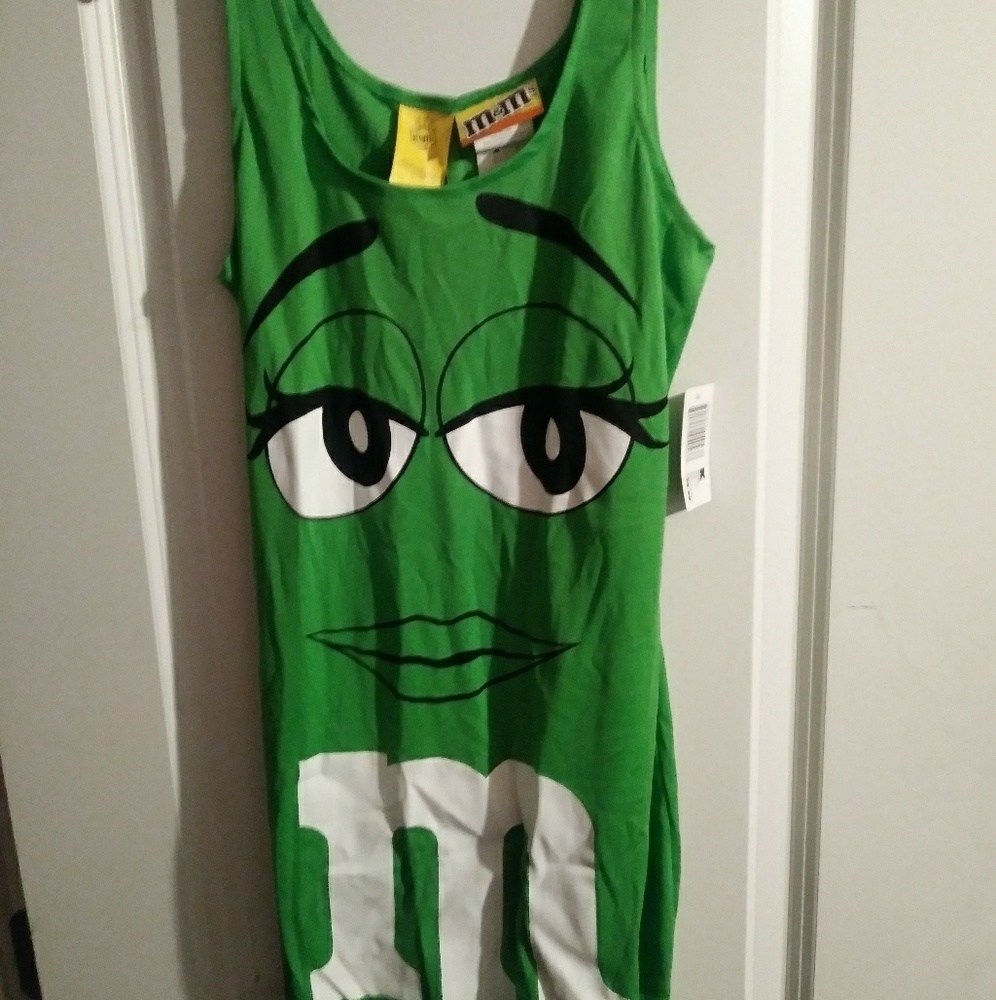 Green M&M dress or costume