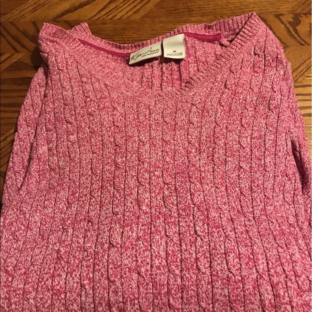 Kim Rogers Pink Sweater