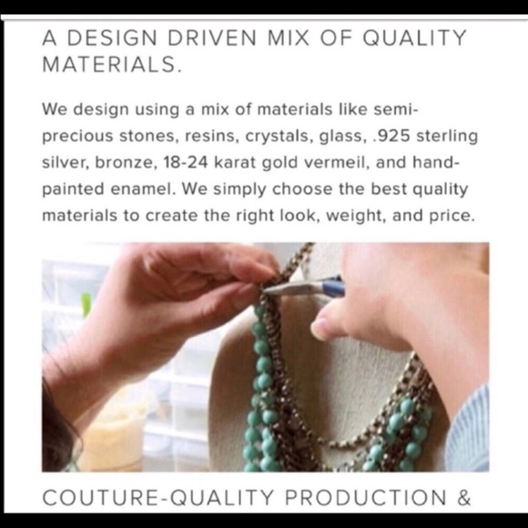 ⚡️Stella & Dot Rebel Silver Necklace NEW! - Picture 4 of 6