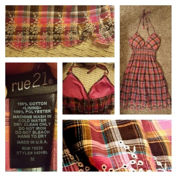 Plaid Dress - Picture 1 of 6
