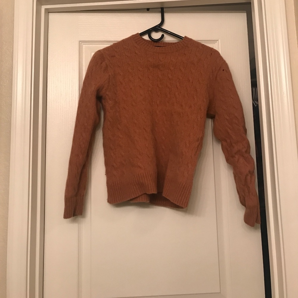 Burnt orange Banana Republic sweater