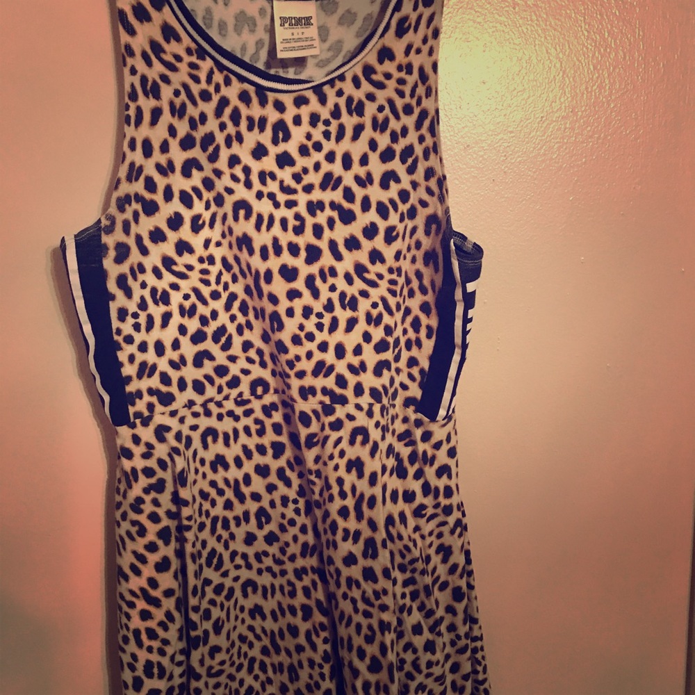 Victoria Secret PINK Cheetah Skater Dress