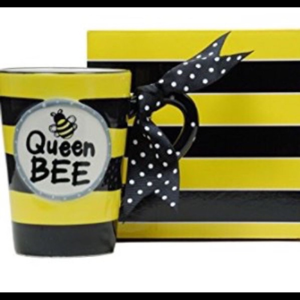 Queen Bee Coffee Cup with matching Gift Box!