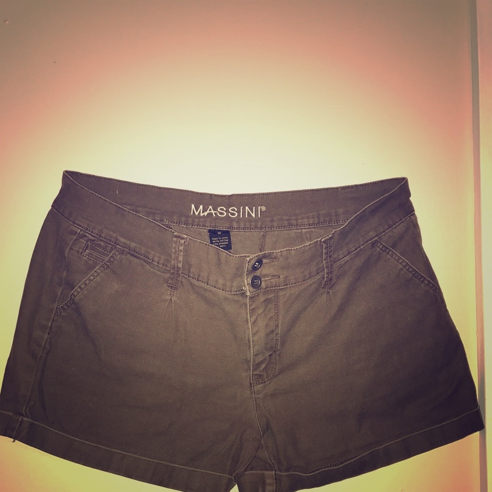 MASSANI denim shorts