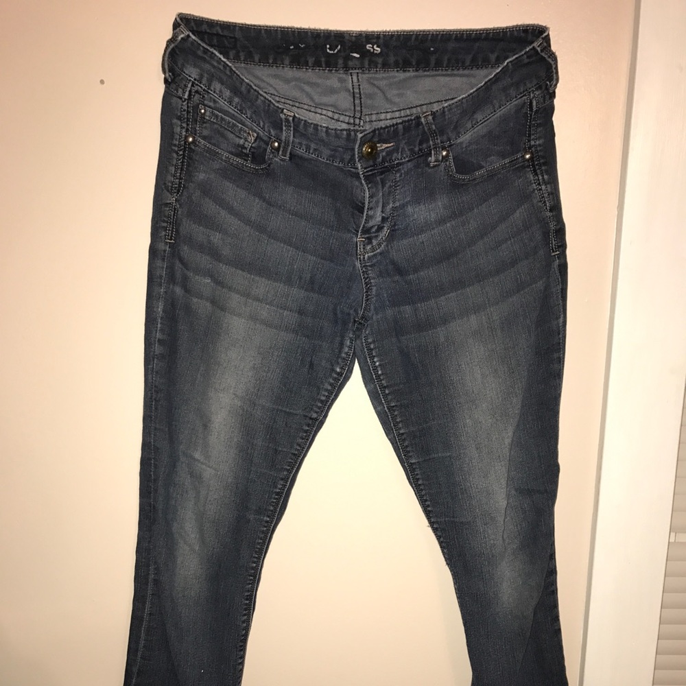 EXPRESS high waist denim