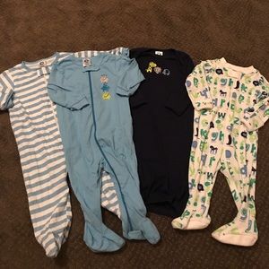 Baby boy pjs, all EUC