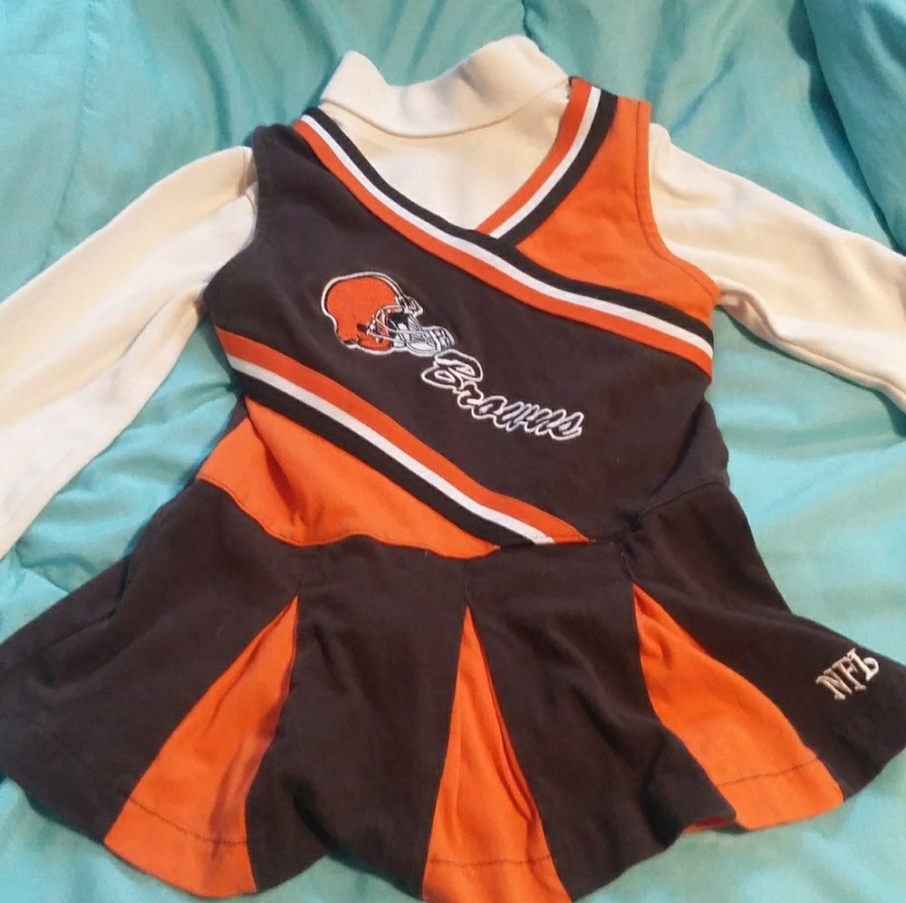 Girls 24month Cleveland Browns Cheerleader costume