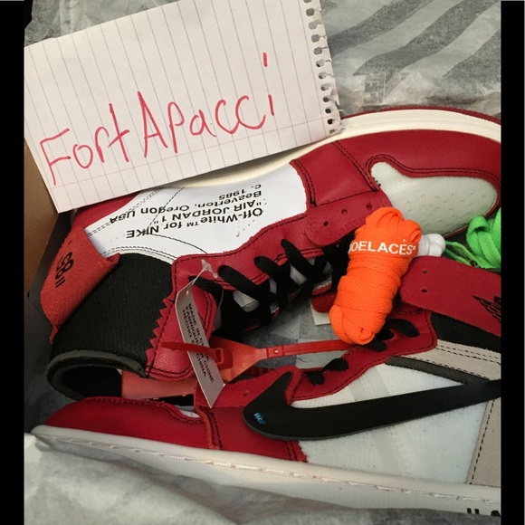 Off white Air Jordan 1 main image 3