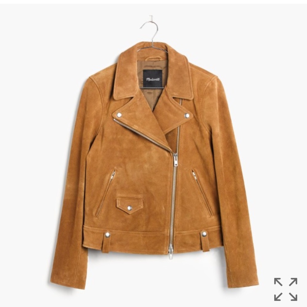 ISO Madewell Suede Moto Jacket