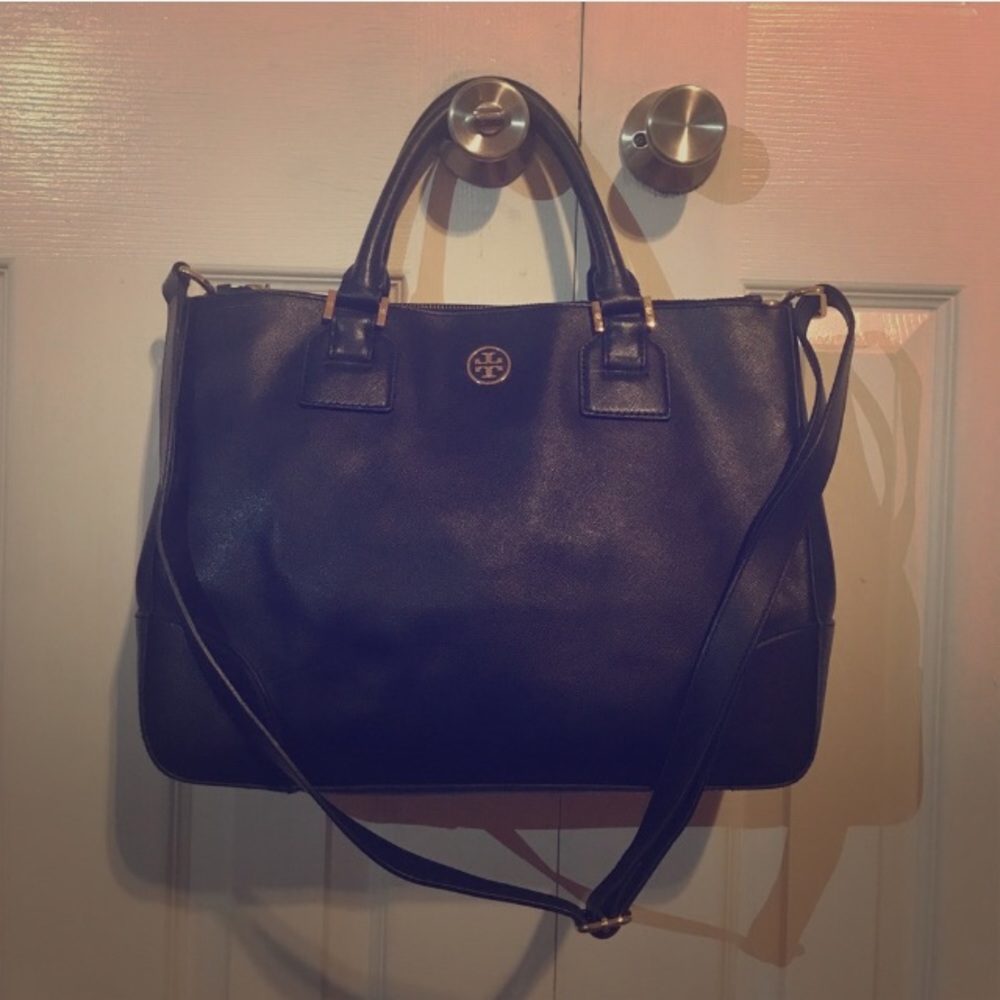 Tory Burch Robinson Large Zip-Tote Bag