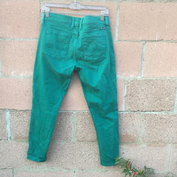 LUCKY BRAND SOFIA CAPRI EMERALD GREEN - Picture 6 of 6