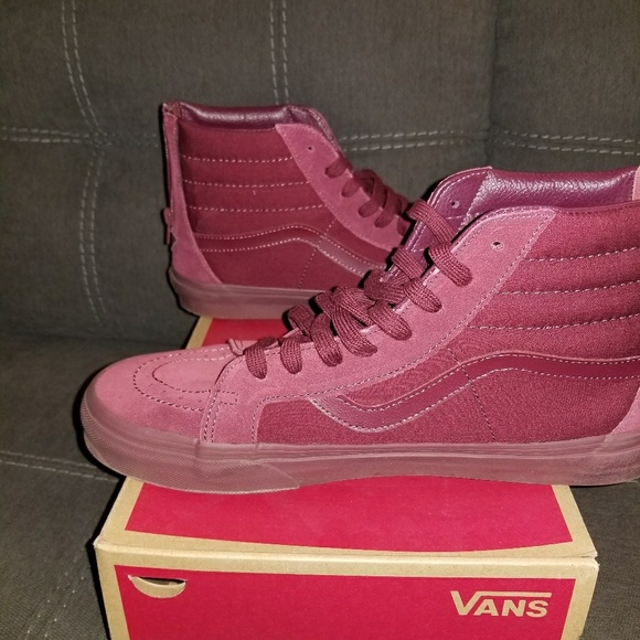 Burgundy Vans - Picture 3 of 5