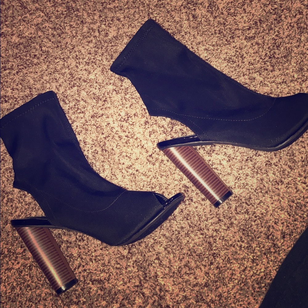 Black Boot Heels