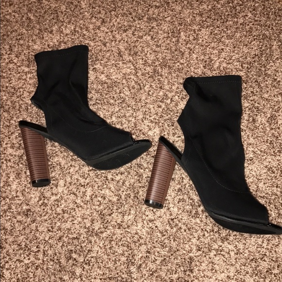 Black Boot Heels - Picture 3 of 3