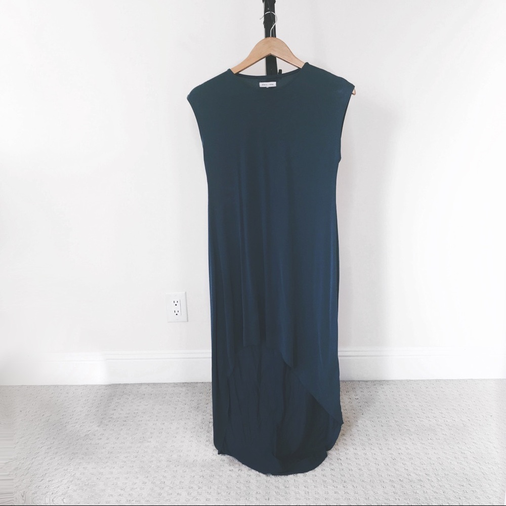 Silky Velour Tunic Dress