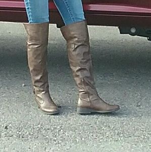 Brown Over the Knee Boots