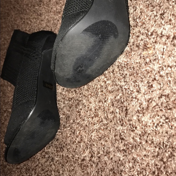 Black Bootie Heels - Picture 3 of 5