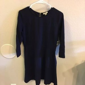 Navy blue dress